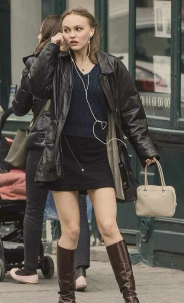 style de chaussures Lily-Rose Depp