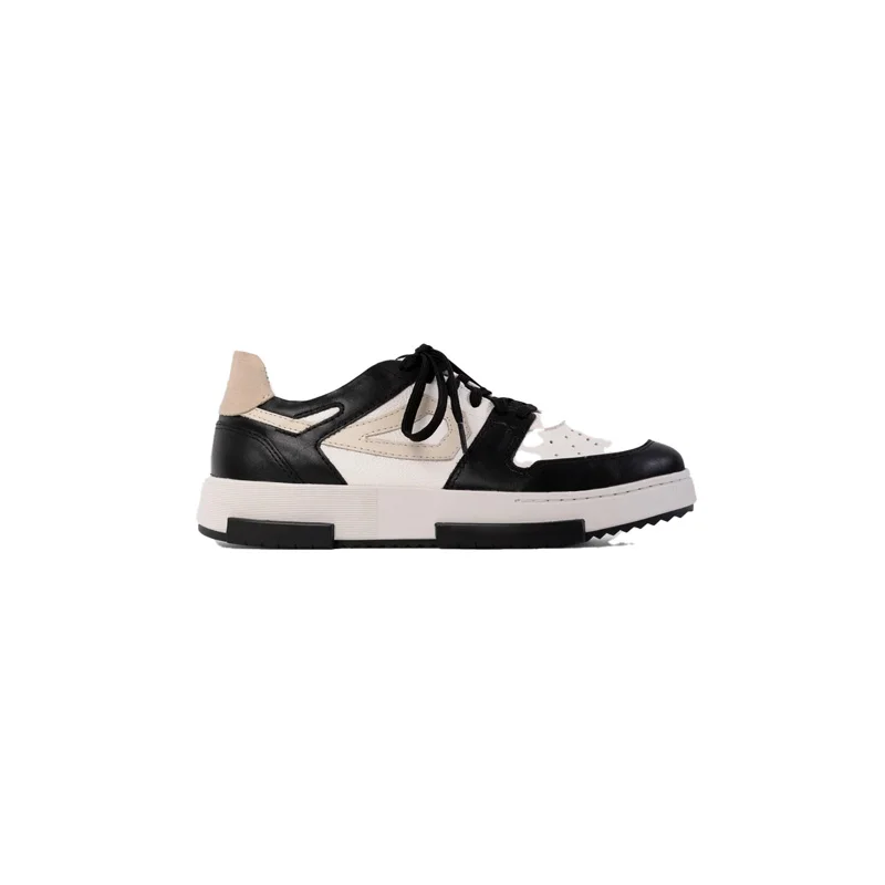 Baskets Poema Paris en cuir durable, pour un style décontracté et une démarche éco-responsable au quotidien.