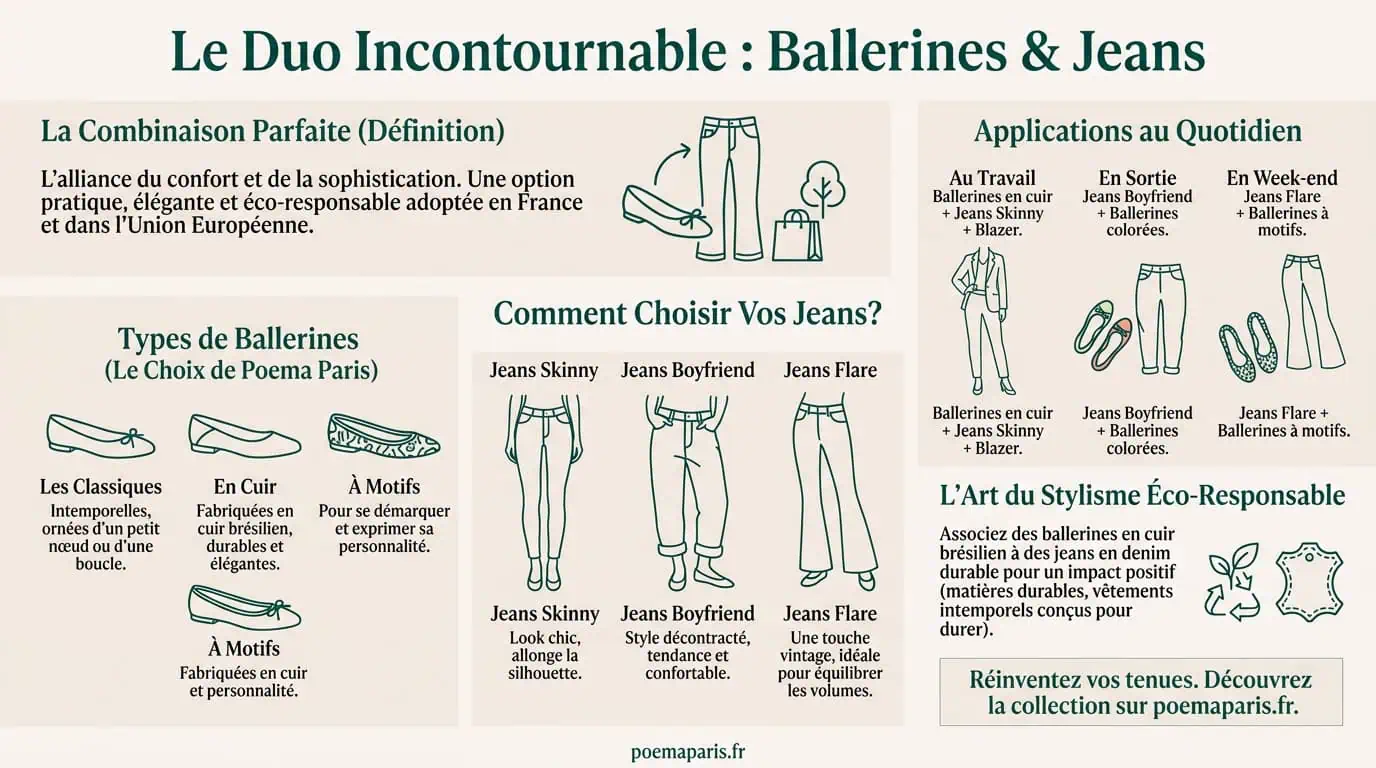 Ballerine et jean 1 ballerine et jean